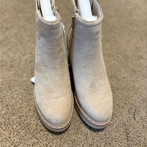 Altar'd State Light Tan Ankle Booties
